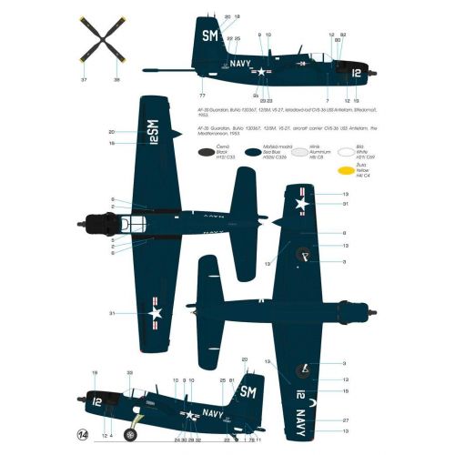  NewRay Special Hobby SPH48194 1:48 AF-3S Guardian MAD Boom [Model Building KIT]