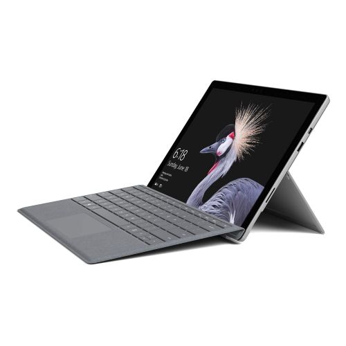  NewSurfacePro 2017 New Surface Pro Bundle (5 Items): Core i5 8GB 256GB Tablet, Surface Pro Signature Type Cover Cobalt Blue, New Surface Pen Platinum, 128GB Micro SD Card, Mini DisplayPort to Ad