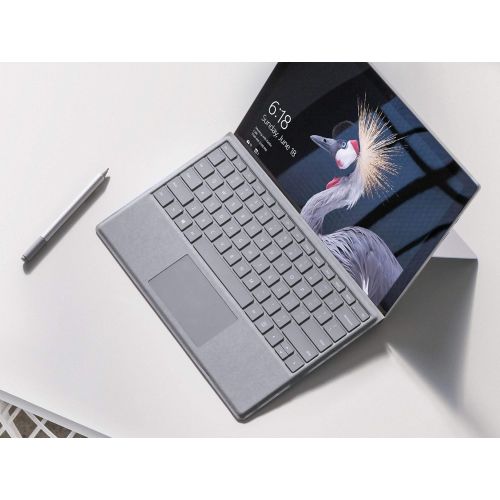  NewSurfacePro 2017 New Surface Pro Bundle (5 Items): Core i5 8GB 256GB Tablet, Surface Pro Signature Type Cover Cobalt Blue, New Surface Pen Platinum, 128GB Micro SD Card, Mini DisplayPort to Ad