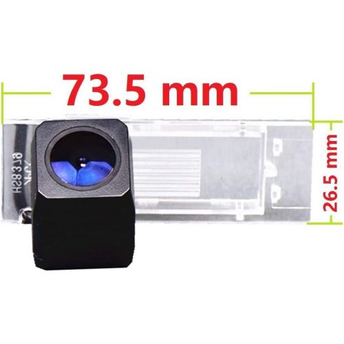  Newbee_EU_STORE Reversing Camera Car Reversing System with Distance Lines Number Plate Light for Renault Kadjar / Mercedes Benz Fortwo Forfour Smart ED/Smart 451 ≥ 2015