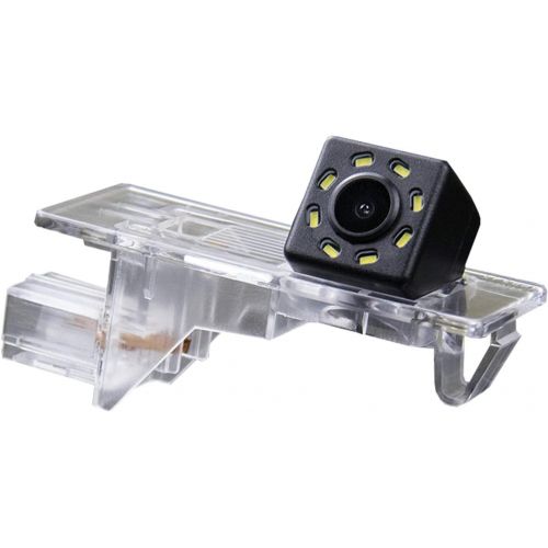  Newbee_EU_STORE Reversing Camera in License Plate Light Parking Aid Vehicle Specific Camera Integrated in Number Plate Light for Renault Duster Dacia Duster Fluence Scenic 2 II Renault Grand Sceni