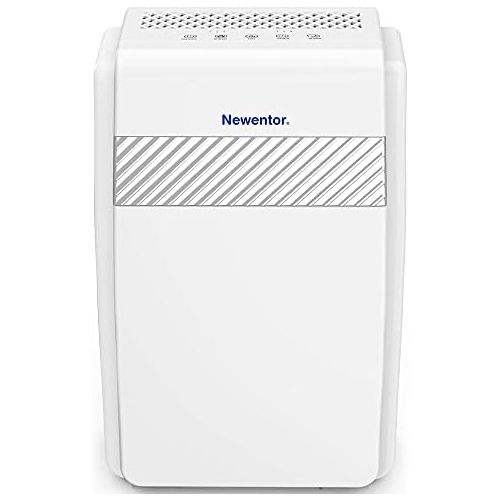  Newentor Air Purifier with HEPA Filter 5 in 1 Filter System for Home Smoking Room, CADR 218 m³/h, Air Purifier for Allergies with Ioniser, 99.97% Air Filter Performance to Protect