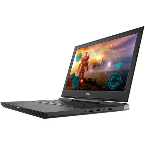 델 Dell Inspiron 15 Notebook, 15.6 FHD Anti-Glare IPS Display, Intel Core I7-7700 (up to 3.8GHz), 16GB DDR4 SDRAM, 1TB HDD+128GB SSD, NVIDIA GeForce GTX 1060 GPU, Windows 10