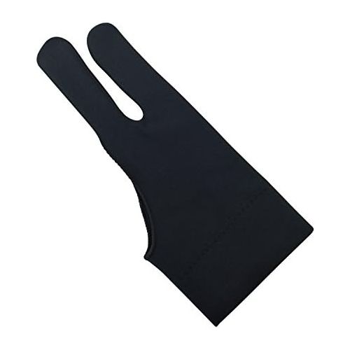  [아마존베스트]Newkeen 1 Piece Elastic Drawing Anti-fouling Gloves Graphics Tablet Drawing Gloves (Black)