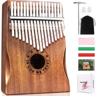 [아마존베스트]Newlam Kalimba Thumb Piano 17 Keys Musical Instruments, Mbira Finger Piano Gifts for Kids and Adults Beginners