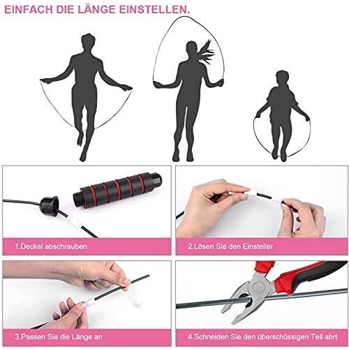  [아마존베스트]Newlemo Adult Hula Hoop (1.2 kg) with Skipping Rope, 8 Sections, Adjustable Width 72 / 83 / 95 cm, Suitable for Fitness, Sports and Abdominal Shaping