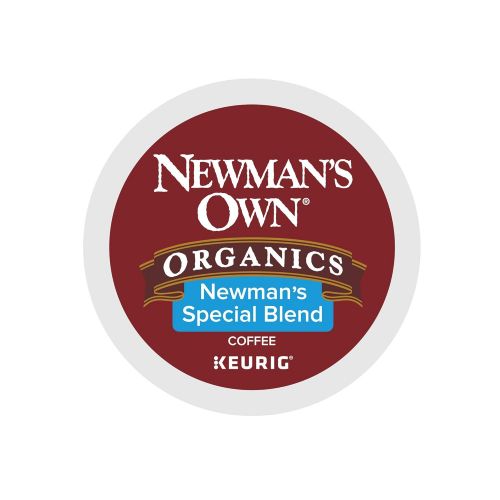  Newmans Own Organics Special Blend, Single-Serve Keurig K-Cup Pods, Medium Roast Coffee, 72 Count (5000053615)