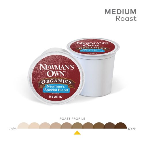  Newmans Own Organics Special Blend, Coffee Keurig K-Cup Pods, Medium Roast, 48 Count