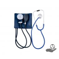 Newnik NEWNIK SP501 Sphygmomanometer/Aneroid BP Monitor with Free Stethoscope, Cuff & Carrying Case- BLUE