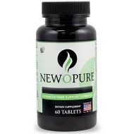 Pure Results Nutrition Newopure: Natural Hair Growth Vitamins, Repairs Hair Follicles, Stops Hair Loss, Blocks DHT, Stimulates New Hair Growth, Promotes Thicker, Fuller and Faster Growing Hair. Men & Wom