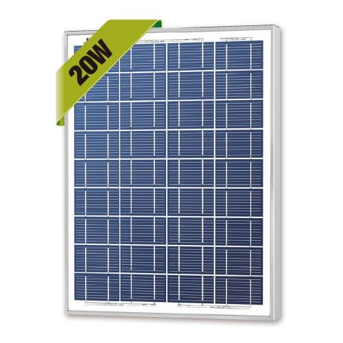  Newpowa 20w Watts 12v Poly Solar Panel Module Rv Marine Boat Off Grid