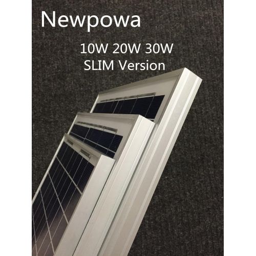  Newpowa 20w Watts 12v Poly Solar Panel Module Rv Marine Boat Off Grid