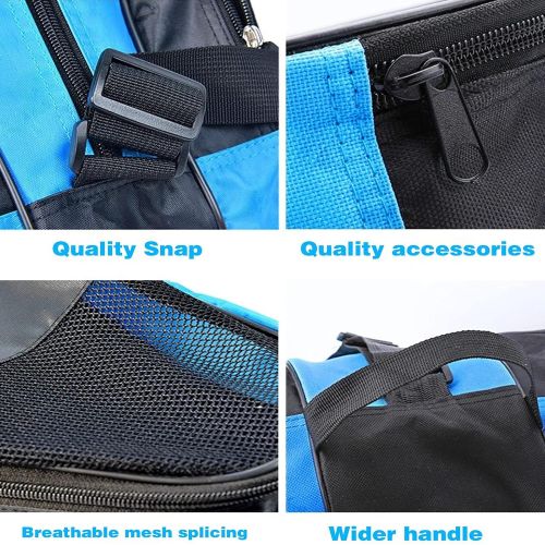  Newrgy Multi-Pocket Unisex Roller Skate Bag Breathable Oxford Cloth Skating Shoes Storage Bag Kids Roller Skate Bag Roller skate storage tote bag