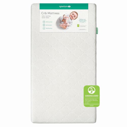  Newton Baby Crib Mattress and Toddler Bed - 100% Breathable Proven to Reduce Suffocation Risk, 100% Washable, 2-Stage, Non-Toxic Better Than Organic, Removable Cover - Deluxe 5.5 T