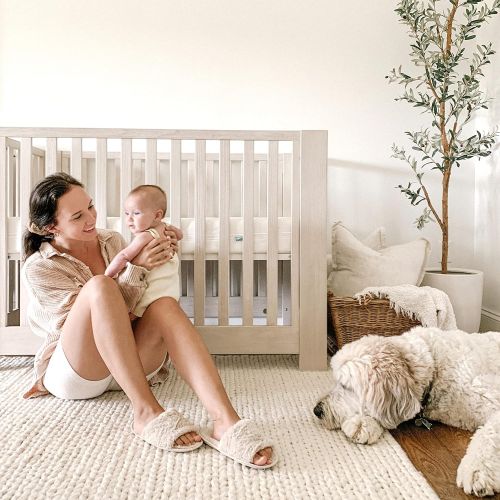  Newton Baby Crib Mattress and Toddler Bed - 100% Breathable Proven to Reduce Suffocation Risk, 100% Washable, 2-Stage, Non-Toxic Better Than Organic, Removable Cover - Deluxe 5.5 T