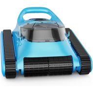 Cordless Pool Vacuum for Above Ground Pool: NexTrend Automatic Robotic Pool Cleaner Wall Floor Waterline Cleaning 180W Powerful Suction Last 150 Mins for Inground Swimming Pool up to 2,050 sq.ft