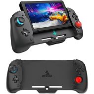 NexiGo Switch Controller for Handheld Mode, Ergonomic Controller for Nintendo Switch with 6-Axis Gyro, Dual Motor Vibration, Compatible with All Games of Switch, Not for OLED