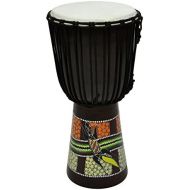 [아마존베스트]Nexos Indonesian Djembe Drum 60 cm