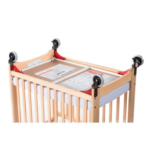  Next Gen First Responder Evacuation Compact Crib - Natural by Foundations