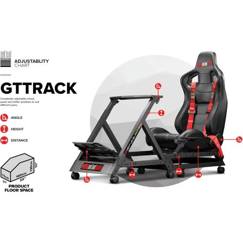  Next Level Racing GTTrack Simulator Cockpit (NLR-S009)