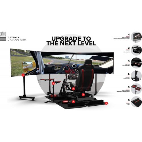  Next Level Racing GTTrack Simulator Cockpit (NLR-S009)