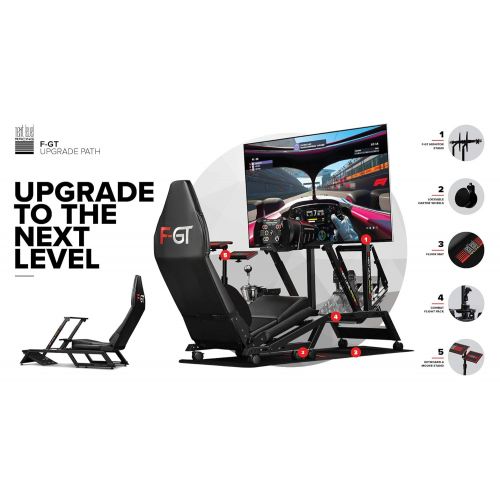  Next Level Racing F-GT Simulator Cockpit (NLR-S010)