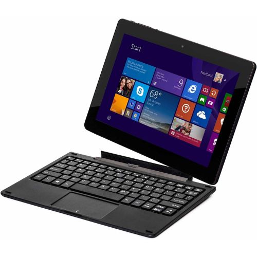  2016 Nextbook Flexx 10.1 Convertible Laptop With Keyboard, 1 Year Office 365 and 1 Tb Cloud Storage (Intel Atom Z3735F Quad-Core Processor, 2GB RAM, 32GB Memory, Webcam, Bluetooth,