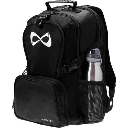  Nfinity Black Classic Backpack - White Logo