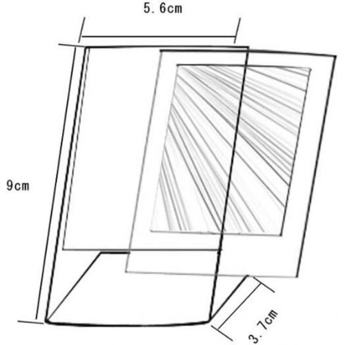  Ngaantyun Stand Photo Frame for Fujifilm Instax Polaroid Mini Films