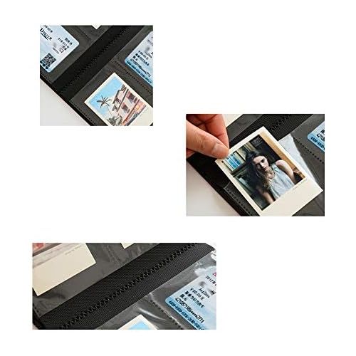  Ngaantyun Quicksand Photo Album For Fujifilm Instax Mini 9 8 70s 25 Mini Liplay Films Name Card HP Sprocket Photo Printer/Polaroid Snap, Z2300, Instant Cameras Zip Instant Printer(