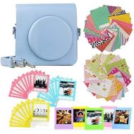 Ngaantyun Camera Accessories Bundle Kit for Instax Square SQ1 Instant Camera, Camera Case/Border Stickers/Desktop Stand Frames/Photo Lace Bag
