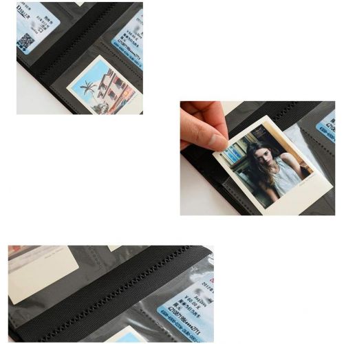  Ngaantyun Quicksand Photo Album for Fujifilm Instax Mini 9 8 70s 25 Mini Liplay Films Name Card HP Sprocket Photo Printer/Polaroid Snap, Z2300, Instant Cameras Zip Instant Printer(