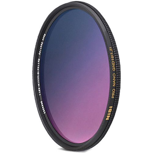  NiSi 82mm Nano Soft-Edge Graduated IRND 1.2 Filter (4-Stop)