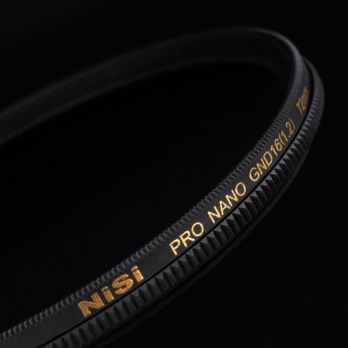  NiSi 82mm Nano Soft-Edge Graduated IRND 1.2 Filter (4-Stop)