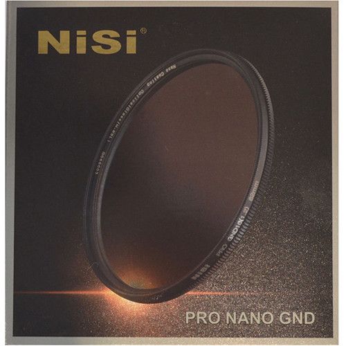  NiSi 82mm Nano Soft-Edge Graduated IRND 1.2 Filter (4-Stop)