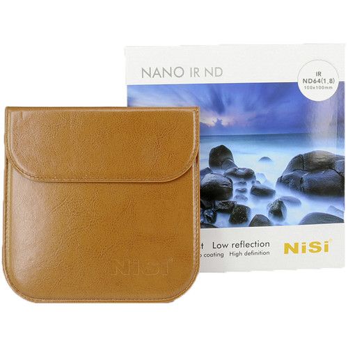  NiSi 100 x 100mm Nano IRND 1.8 Filter (6-Stop)