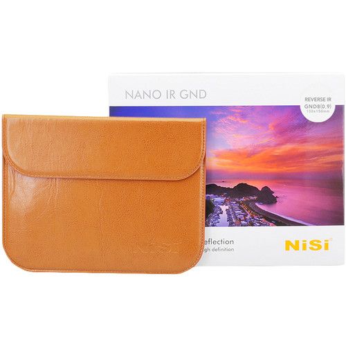  NiSi 100 x 150mm Hard-Edge Reverse Graduated Nano IRND Filter 0.9 to 0.15 (ND8, 3-Stop)