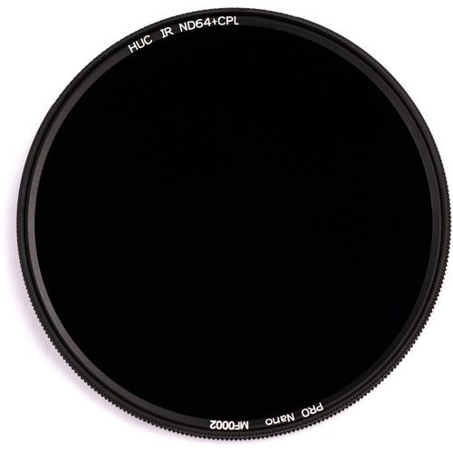  NiSi 77mm Solid Neutral Density 1.8 and Circular Polarizer Filter (6-Stop)