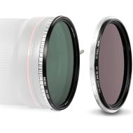 NiSi 82mm Swift System 1-9 VND Kit | 1-5 Stop True Color Variable Neutral Density Filter with Friction-Mounted ND16 (4-Stop) | Adjustable ND, Nano-Coated Optical Glass | Photography and Videography