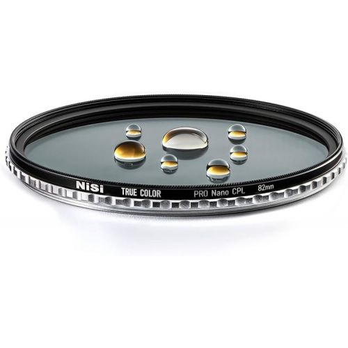  NiSi 58mm True Color PRO Nano CPL | Rotating Circular Polarizing Camera Lens Filter | Glare Reducing, Nano Coated Optical Glass, Zero Color Shift | Long-Exposure and Landscape Photography