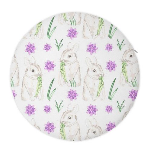  NiYoung Car Seat Cushion Memory Foam Car Seat Cushion, Designed for Back, Hip, and Tailbone Pain - Fits Office Chair and Car, Watercolor Baby Bunny