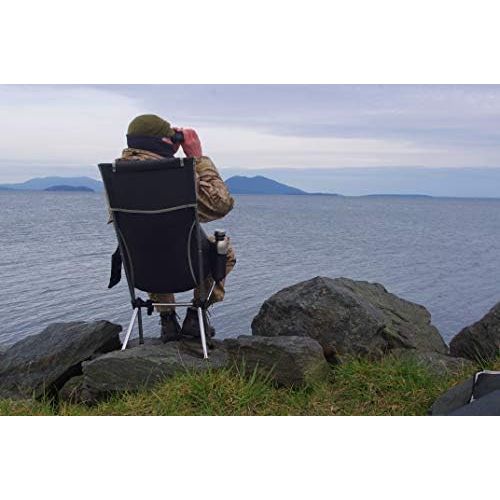  NiceC Ultralight High Back Folding Camping Chair, Upgrade with Removable Pillow, Side Pocket & Carry Bag, Compact & Heavy Duty for Outdoor, Camping (Set of 2 Green)