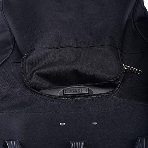  Nice1159 New 36 Rolling Tote Duffle Bag Wheeled Luggage Travel Duffle Suitcase- Collapsible Popular, Black (Only 5 pcs left)