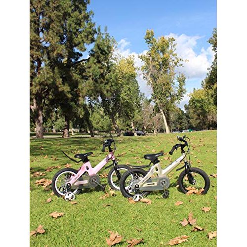  NiceC BMX Kids Bike with Dual Disc Brake for Boy and Girl 14-16 inch Training Wheels