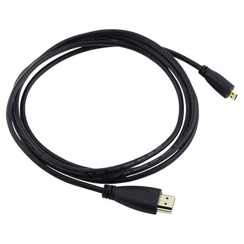  NiceTQ Mizar Micro HDMI to HDMI Male Cable -6ft for Cisco Flip Video UltraHD 3rd Generation