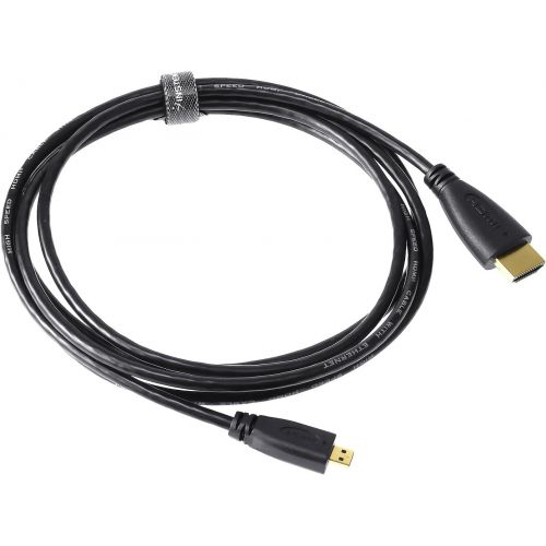  NiceTQ Mizar Micro HDMI to HDMI Male Cable -6ft for Cisco Flip Video UltraHD 3rd Generation