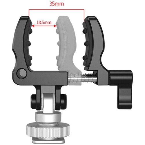  Niceyrig Cold Shoe Shotgun Microphone Clamp