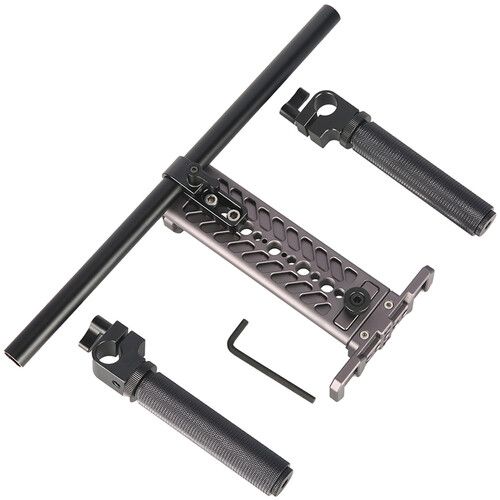  Niceyrig Dual Handheld Metal Support Kit for Tablets & Select iPad Models