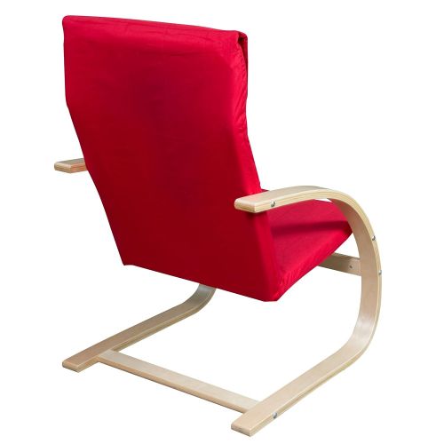  Niche Mia Reclining Bentwood Chair,NaturalRed