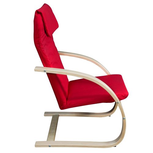  Niche Mia Reclining Bentwood Chair,NaturalRed